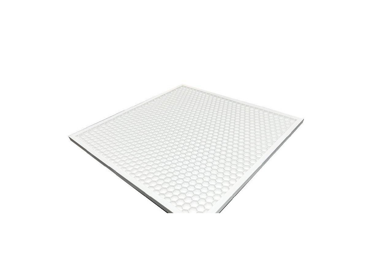 Weather proof LED panel light for commercial and industrial ceiling lighting
